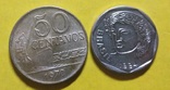 Бразилія, 2 монети 1970, 1994 р., фото №2