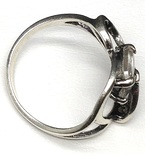 Кольцо, цирконы, фото №5
