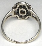 Кольцо, цирконы, фото №7