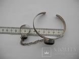 Браслет и кольцо серебро 925 пр ( вес 33 гр ), фото №8