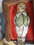 1920-1930. Кукла «мальчик - паж» набитая ватой Кукла двухстороняя, фото №3