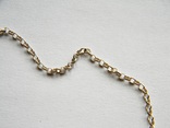 Серебряный браслет с подвеской, 925 проба, 24 см., photo number 4