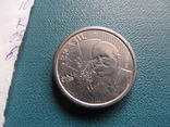 50  центавос  2010  Бразилия   (К.25.8)~, фото №2