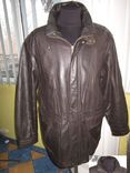 Утеплённая кожаная мужская куртка C.A.N.D.A., C&amp;A. Лот 335, фото №2