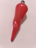 Елочная игрушка Морковка, СССР, фото №2