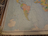 Политическая карта мира, 117х82 см, СССР, numer zdjęcia 6