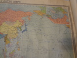Политическая карта мира, 117х82 см, СССР, фото №8