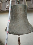 Колокол антикварный бронза роскошный звон, фото №5
