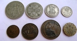 Великобритания, комплект фартинг - 1/2 фунта *8 монет (1929-1937), фото №2