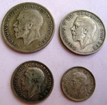 Великобритания, комплект фартинг - 1/2 фунта *8 монет (1929-1937), фото №6