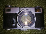 Фотоаппарат "Киев-2" 1949 год объектив "Зоркий ЗК" утопающий, фото №8