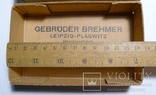 Немецкая старая коробка Gebruder Brehmer Leipzig, фото №4