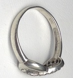Кольцо, цирконы, фото №5