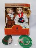 2 куклы Германия , фарфоровые , керамические одним лотом . кукла Германия . 26 см., фото №2