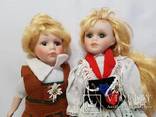 2 куклы Германия , фарфоровые , керамические одним лотом . кукла Германия . 26 см., фото №7