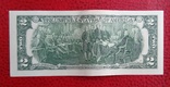 2 доллара США серии "L" 2013 год, фото №4