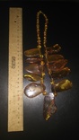 Ожерелье из янтаря около 90гр. Ручной работы, фото №3