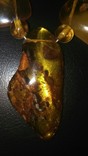 Ожерелье из янтаря около 90гр. Ручной работы, фото №5