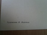 Худ. Воронов "С Новым годом!", изд. Из. иск-во, 1973г, фото №3