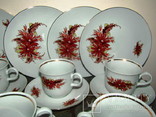 Сервиз чашки блюдца тарелки роспись клеймо Германия, фото №9