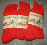 Теплые носки Швеция цвет красный 1 пара, фото №2