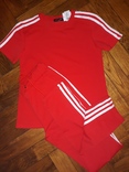 Яркий красный летний спортивный костюм р хл 50, photo number 5