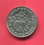Французская Полинезия 20 франков 1993, фото №2
