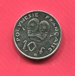 Французская Полинезия 10 франков 1993, фото №2