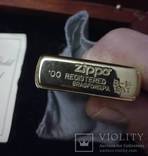 Зажигалка Zippo Solid Gold 18K 2000г, фото №4