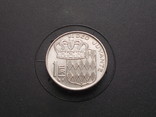 Монако 1 франк 1982, фото №2