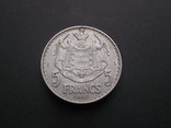 Монако 5 франков 1945, фото №2