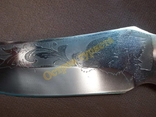 Туристический нож Спутник Модель-1 кожаные ножны, фото №4