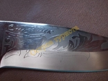 Туристический нож Спутник Модель-2 кожаные ножны, фото №5