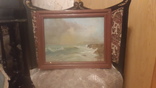 Картина морской пейзаж,холст,масло, фото №2
