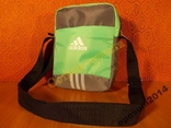 Барсетка спортивная ADIDAS 31 серо-салатовая, photo number 2