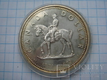 Канада 1 доллар 1973 Юбилей конной полиции, фото №2