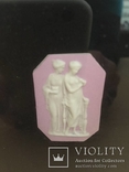 Коллекционный комплект  английского розового фарфора Wedgwood в выставочной коробке., фото №5