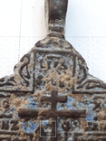 Большой крест " лепесток" с эмалями., фото №7