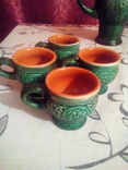 Чайный сервиз керамика клеймо .зхи Кунгур., фото №5