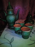 Чайный сервиз керамика клеймо .зхи Кунгур., фото №6
