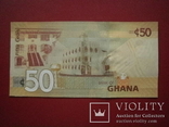 Гана 2015 рік 50 цедіс UNC., фото №3