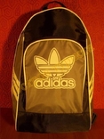 Рюкзак спортивный ADIDAS черно-серый малый, фото №3