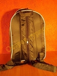 Рюкзак спортивный ADIDAS черно-серый малый, фото №6