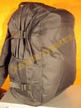 Рюкзак спортивный городской черный 40 литров регулируемый объем, фото №2
