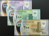 Мавритания - Набор из 3 банкнот - 50, 100, 200 угий 2017 - Полимер - UNC, Пресс, фото №3
