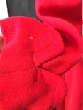 Пальто Винтажное 1930-1940 год.Шерсть яркого красного цвета.Подкладка-крепдешин., фото №6