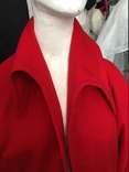Пальто Винтажное 1930-1940 год.Шерсть яркого красного цвета.Подкладка-крепдешин., фото №7