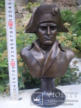 Наполеон большой бюст статуэтка бронза гранит клеймо номер подпись европа, фото №9