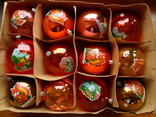 Набор новогодних шаров (в коробке), фото №3