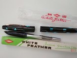 Перьевая ручка "White Feather 611" 70-годов c пером IRIDIUM POINT. Сделана в Китае, фото №9